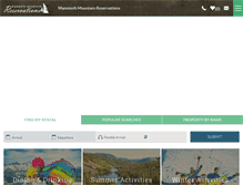 Tablet Screenshot of mammothres.com